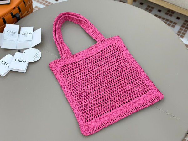 Chloe 25S summer banana tote - 37*33CM [C21JI-073545] CELINE CHANEL ACCESSORIES LOEWE SHOES LOUIS VUITTON DIRO YSL OTHER BRAND HANDBAGS BALENCIAGA BOTTEGA VENETA GOYARD HERMES BURBERRY VALENTINO GUCCI FENDI MIUMIU CHLOE PRADA BVLGARI SUITCASE NEW ARRIVAL 