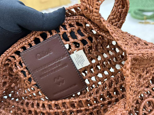 Chloe 25S summer banana tote - 37*33CM [C21JI-073243] CELINE CHANEL ACCESSORIES LOEWE SHOES LOUIS VUITTON DIRO YSL OTHER BRAND HANDBAGS BALENCIAGA BOTTEGA VENETA GOYARD HERMES BURBERRY VALENTINO GUCCI FENDI MIUMIU CHLOE PRADA BVLGARI SUITCASE NEW ARRIVAL 