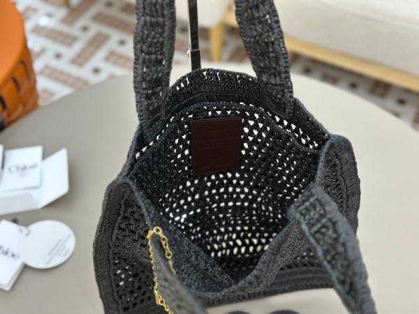 Chloe 25S summer banana tote - 37*33CM [C21JI-073050] CELINE CHANEL ACCESSORIES LOEWE SHOES LOUIS VUITTON DIRO YSL OTHER BRAND HANDBAGS BALENCIAGA BOTTEGA VENETA GOYARD HERMES BURBERRY VALENTINO GUCCI FENDI MIUMIU CHLOE PRADA BVLGARI SUITCASE NEW ARRIVAL 