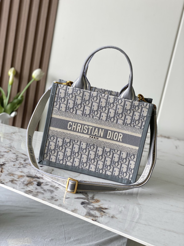 (image for) SMALL DIRO BOOK TOTE GREY-26CM