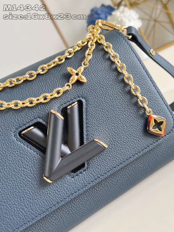 LOUIS VUITTON TWIST MM SLIM-16*8*23CM [M14342蓝] CELINE CHANEL ACCESSORIES LOEWE SHOES LOUIS VUITTON DIRO YSL OTHER BRAND HANDBAGS BALENCIAGA BOTTEGA VENETA GOYARD HERMES BURBERRY VALENTINO GUCCI FENDI MIUMIU CHLOE PRADA BVLGARI SUITCASE NEW ARRIVAL 