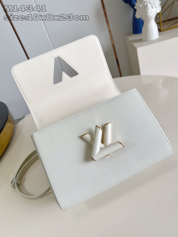 LOUIS VUITTON TWIST MM SLIM-16*8*23CM [M14341白] CELINE CHANEL ACCESSORIES LOEWE SHOES LOUIS VUITTON DIRO YSL OTHER BRAND HANDBAGS BALENCIAGA BOTTEGA VENETA GOYARD HERMES BURBERRY VALENTINO GUCCI FENDI MIUMIU CHLOE PRADA BVLGARI SUITCASE NEW ARRIVAL 