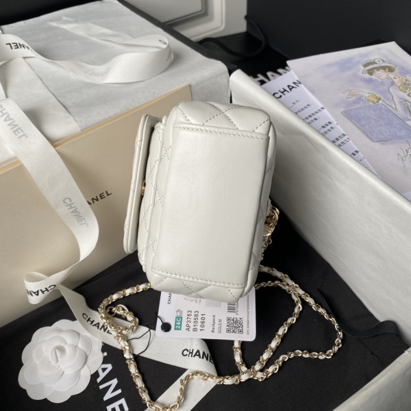 CL BACKPACK LAMBSKIN 18CM [AP3573-3] CELINE CHANEL ACCESSORIES LOEWE SHOES LOUIS VUITTON DIRO YSL OTHER BRAND HANDBAGS BALENCIAGA BOTTEGA VENETA GOYARD HERMES BURBERRY VALENTINO GUCCI FENDI MIUMIU CHLOE PRADA BVLGARI SUITCASE NEW ARRIVAL 