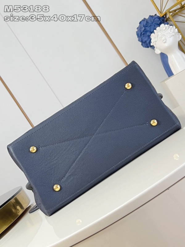 LOUIS VUITTON CARMEL [M53188深蓝] CELINE CHANEL ACCESSORIES LOEWE SHOES LOUIS VUITTON DIRO YSL OTHER BRAND HANDBAGS BALENCIAGA BOTTEGA VENETA GOYARD HERMES BURBERRY VALENTINO GUCCI FENDI MIUMIU CHLOE PRADA BVLGARI SUITCASE NEW ARRIVAL 