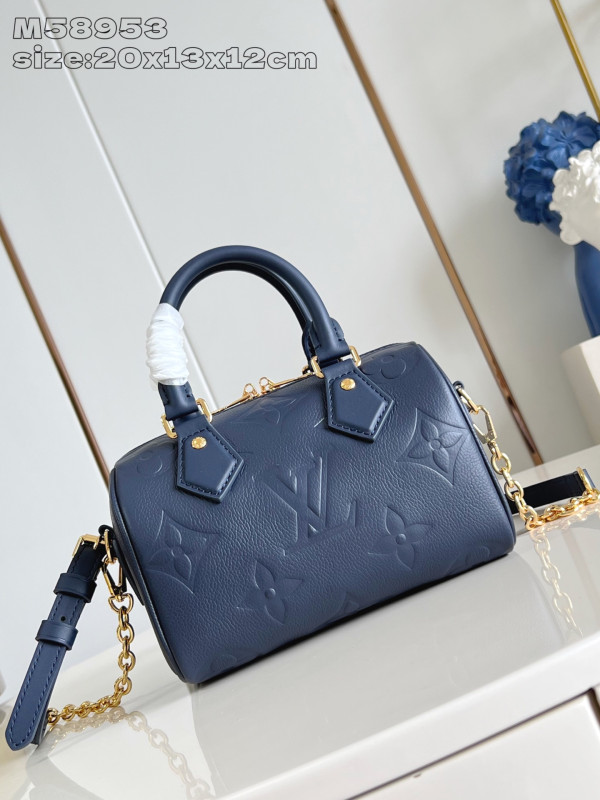 LOUIS VUITTON SPEEDY BANDOULI?RE 20 [M58953深蓝压花] CELINE CHANEL ACCESSORIES LOEWE SHOES LOUIS VUITTON DIRO YSL OTHER BRAND HANDBAGS BALENCIAGA BOTTEGA VENETA GOYARD HERMES BURBERRY VALENTINO GUCCI FENDI MIUMIU CHLOE PRADA BVLGARI SUITCASE NEW ARRIVAL 