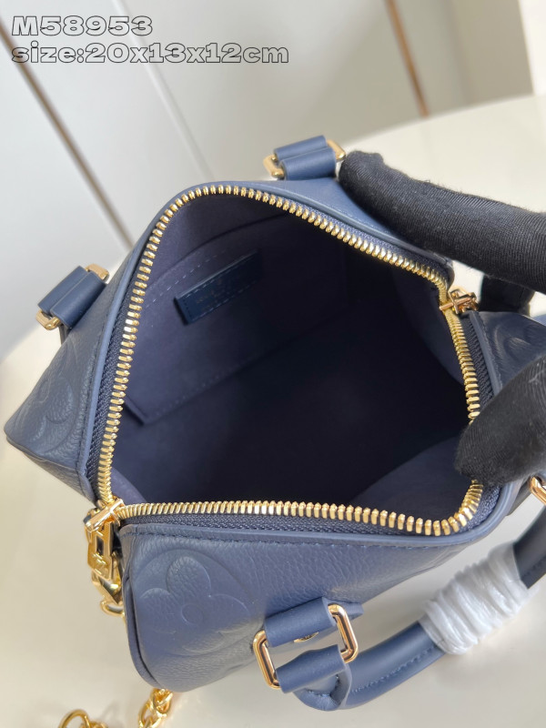LOUIS VUITTON SPEEDY BANDOULI?RE 20 [M58953深蓝压花] CELINE CHANEL ACCESSORIES LOEWE SHOES LOUIS VUITTON DIRO YSL OTHER BRAND HANDBAGS BALENCIAGA BOTTEGA VENETA GOYARD HERMES BURBERRY VALENTINO GUCCI FENDI MIUMIU CHLOE PRADA BVLGARI SUITCASE NEW ARRIVAL 