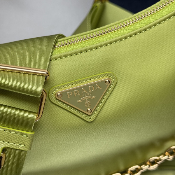 Prada Demi-lune Re-Nylon shoulder bag [1BH222] CELINE CHANEL ACCESSORIES LOEWE SHOES LOUIS VUITTON DIRO YSL OTHER BRAND HANDBAGS BALENCIAGA BOTTEGA VENETA GOYARD HERMES BURBERRY VALENTINO GUCCI FENDI MIUMIU CHLOE PRADA BVLGARI SUITCASE NEW ARRIVAL 
