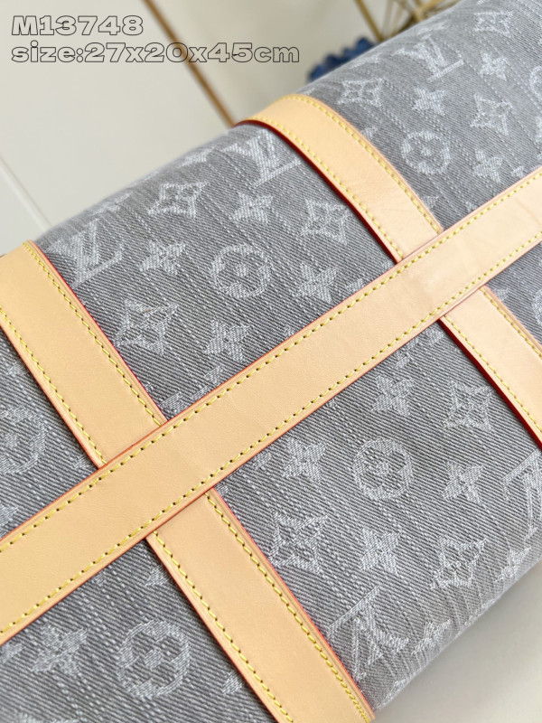 LOUIS VUITTON KEEPALL BANDOULI?RE 45 [M13748 灰色牛仔] CELINE CHANEL ACCESSORIES LOEWE SHOES LOUIS VUITTON DIRO YSL OTHER BRAND HANDBAGS BALENCIAGA BOTTEGA VENETA GOYARD HERMES BURBERRY VALENTINO GUCCI FENDI MIUMIU CHLOE PRADA BVLGARI SUITCASE NEW ARRIVAL 