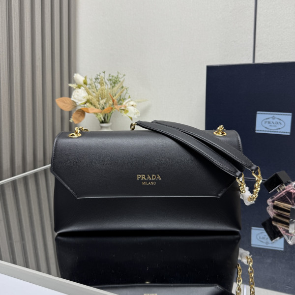 (image for) Prada Doux medium leather shoulder bag-29*16*9.5CM