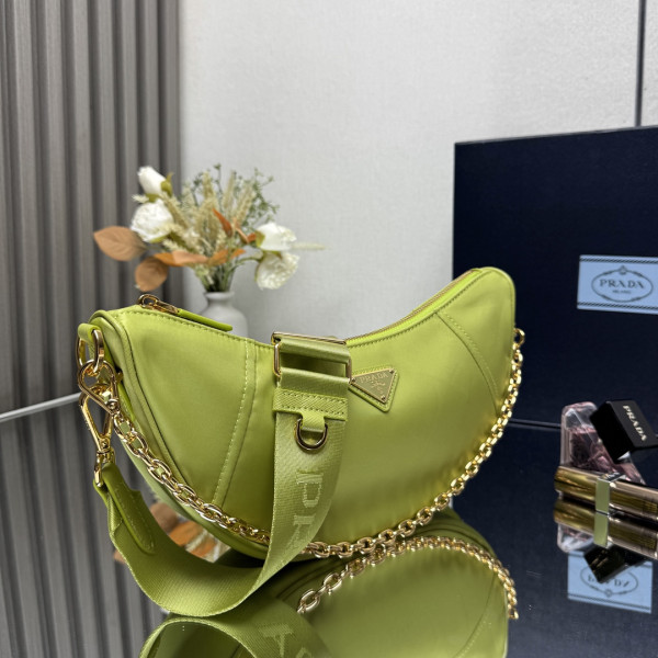 (image for) Prada Demi-lune Re-Nylon shoulder bag