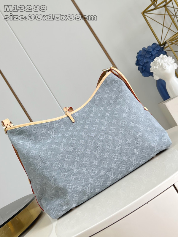 LOUIS VUITTON CarryAll MM- 39 x 30 x 15cm [M13289 灰色牛仔] CELINE CHANEL ACCESSORIES LOEWE SHOES LOUIS VUITTON DIRO YSL OTHER BRAND HANDBAGS BALENCIAGA BOTTEGA VENETA GOYARD HERMES BURBERRY VALENTINO GUCCI FENDI MIUMIU CHLOE PRADA BVLGARI SUITCASE NEW ARRIVAL 