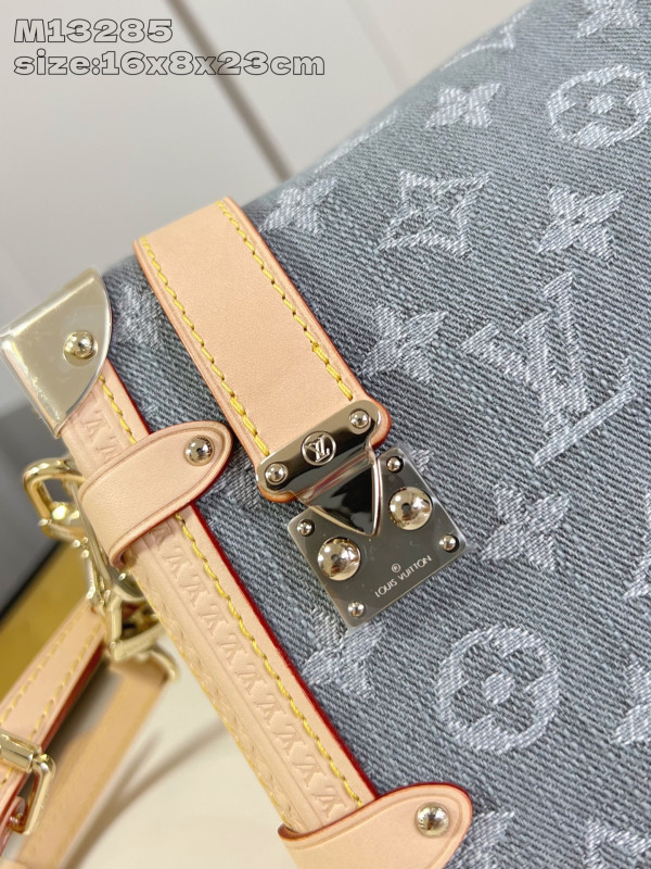 Louis Vuitton Side Trunk MM-23.5*16*8.5CM [M13285] CELINE CHANEL ACCESSORIES LOEWE SHOES LOUIS VUITTON DIRO YSL OTHER BRAND HANDBAGS BALENCIAGA BOTTEGA VENETA GOYARD HERMES BURBERRY VALENTINO GUCCI FENDI MIUMIU CHLOE PRADA BVLGARI SUITCASE NEW ARRIVAL 