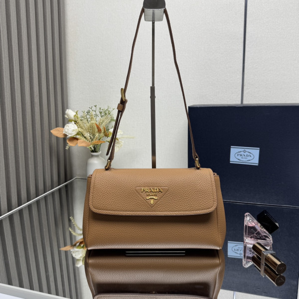 (image for) Prada Small leather shoulder bag-26*14*9.5CM