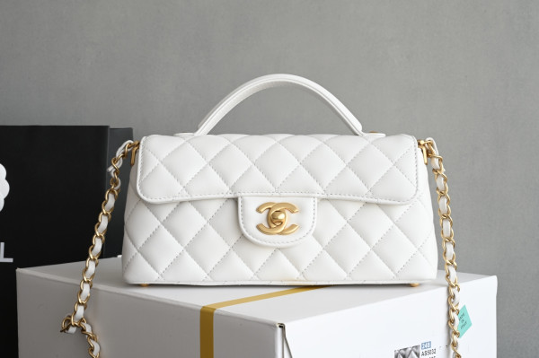 (image for) CL Mini Flap Bag with Top Handle-14*20*5.5cm