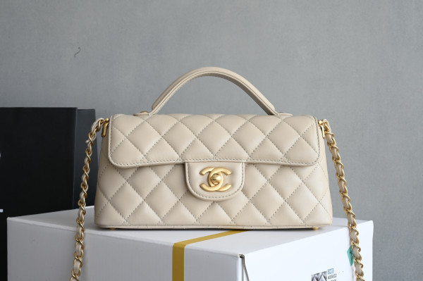 (image for) CL Mini Flap Bag with Top Handle-14*20*5.5cm