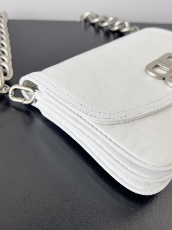 Balenciaga BB Solt Small Flap Bag [20250307] CELINE CHANEL ACCESSORIES LOEWE SHOES LOUIS VUITTON DIRO YSL OTHER BRAND HANDBAGS BALENCIAGA BOTTEGA VENETA GOYARD HERMES BURBERRY VALENTINO GUCCI FENDI MIUMIU CHLOE PRADA BVLGARI SUITCASE NEW ARRIVAL 
