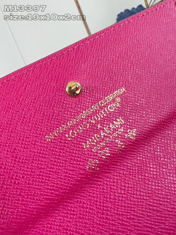 Louis Vuitton Sarah wallet-19*10.5*2cm [M13397白彩] CELINE CHANEL ACCESSORIES LOEWE SHOES LOUIS VUITTON DIRO YSL OTHER BRAND HANDBAGS BALENCIAGA BOTTEGA VENETA GOYARD HERMES BURBERRY VALENTINO GUCCI FENDI MIUMIU CHLOE PRADA BVLGARI SUITCASE NEW ARRIVAL 