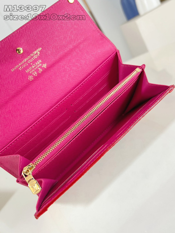 Louis Vuitton Sarah wallet-19*10.5*2cm [M13397白彩] CELINE CHANEL ACCESSORIES LOEWE SHOES LOUIS VUITTON DIRO YSL OTHER BRAND HANDBAGS BALENCIAGA BOTTEGA VENETA GOYARD HERMES BURBERRY VALENTINO GUCCI FENDI MIUMIU CHLOE PRADA BVLGARI SUITCASE NEW ARRIVAL 