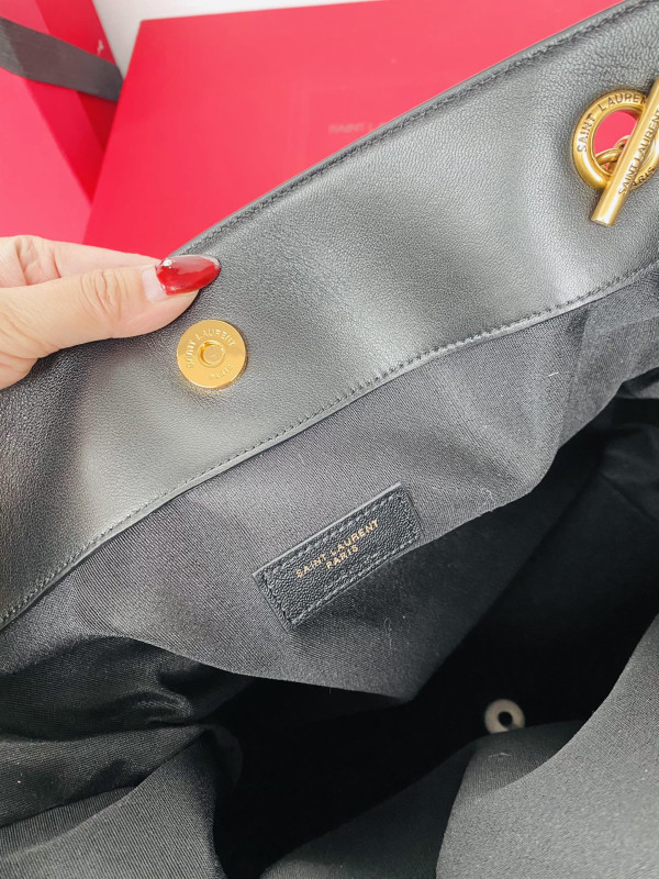 YSL jamie shopping bag-27×34×3cm [809824-2] CELINE CHANEL ACCESSORIES LOEWE SHOES LOUIS VUITTON DIRO YSL OTHER BRAND HANDBAGS BALENCIAGA BOTTEGA VENETA GOYARD HERMES BURBERRY VALENTINO GUCCI FENDI MIUMIU CHLOE PRADA BVLGARI SUITCASE NEW ARRIVAL 