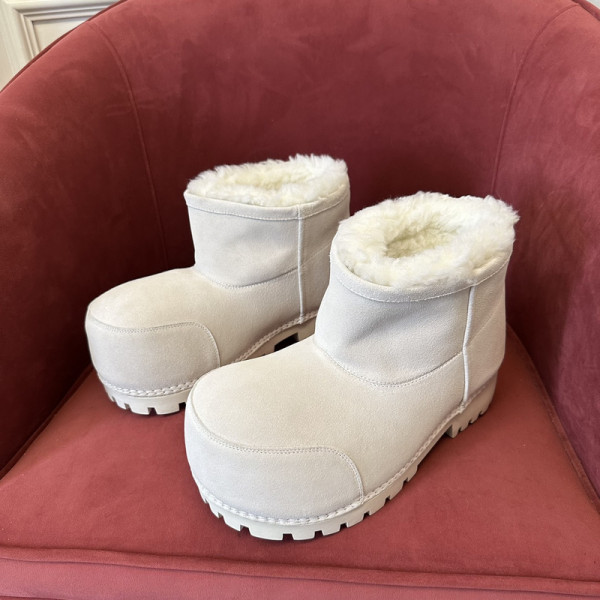 Balenciaga Alaska Fur Bootie (image for) Balenciaga Alaska Fur Bootie
