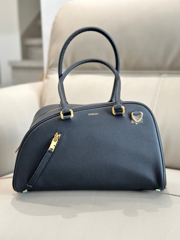 (image for) Burberry Small Shield Twin Bowling Bag-32*12.5 *19.5CM