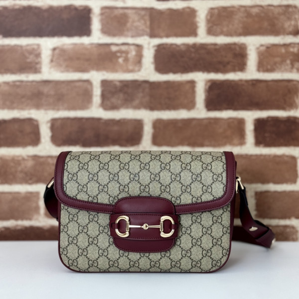 (image for) Gucci Horsebit 1955 Soft small shoulder bag-25.9*17.5*9.9CM