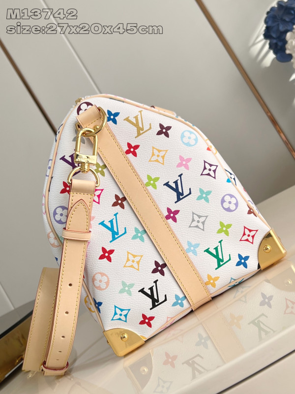LOUIS VUITTON KEEPALL BANDOULI?RE 45 [M13742白彩] CELINE CHANEL ACCESSORIES LOEWE SHOES LOUIS VUITTON DIRO YSL OTHER BRAND HANDBAGS BALENCIAGA BOTTEGA VENETA GOYARD HERMES BURBERRY VALENTINO GUCCI FENDI MIUMIU CHLOE PRADA BVLGARI SUITCASE NEW ARRIVAL 