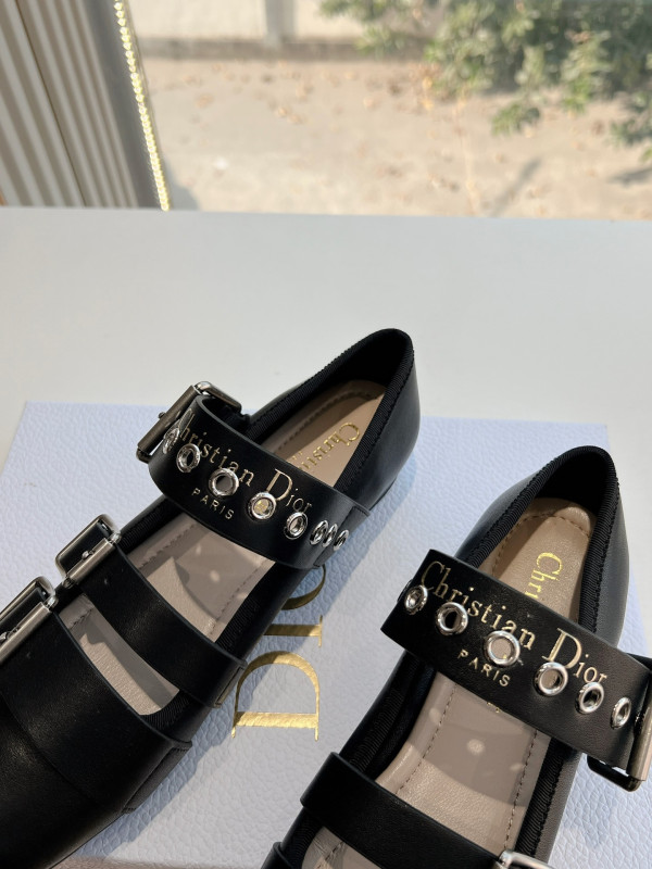 Diro Punk Ballet Flat [C213E-064455] CELINE CHANEL ACCESSORIES LOEWE SHOES LOUIS VUITTON DIRO YSL OTHER BRAND HANDBAGS BALENCIAGA BOTTEGA VENETA GOYARD HERMES BURBERRY VALENTINO GUCCI FENDI MIUMIU CHLOE PRADA BVLGARI SUITCASE NEW ARRIVAL 