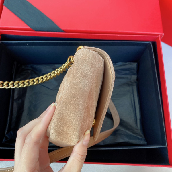 YSL college mini in suede-20*13*3CM [779430-1] CELINE CHANEL ACCESSORIES LOEWE SHOES LOUIS VUITTON DIRO YSL OTHER BRAND HANDBAGS BALENCIAGA BOTTEGA VENETA GOYARD HERMES BURBERRY VALENTINO GUCCI FENDI MIUMIU CHLOE PRADA BVLGARI SUITCASE NEW ARRIVAL 