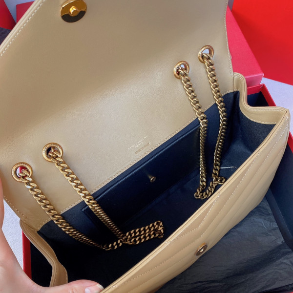 YSL loulou small-24*14*6CM [801437-2] CELINE CHANEL ACCESSORIES LOEWE SHOES LOUIS VUITTON DIRO YSL OTHER BRAND HANDBAGS BALENCIAGA BOTTEGA VENETA GOYARD HERMES BURBERRY VALENTINO GUCCI FENDI MIUMIU CHLOE PRADA BVLGARI SUITCASE NEW ARRIVAL 