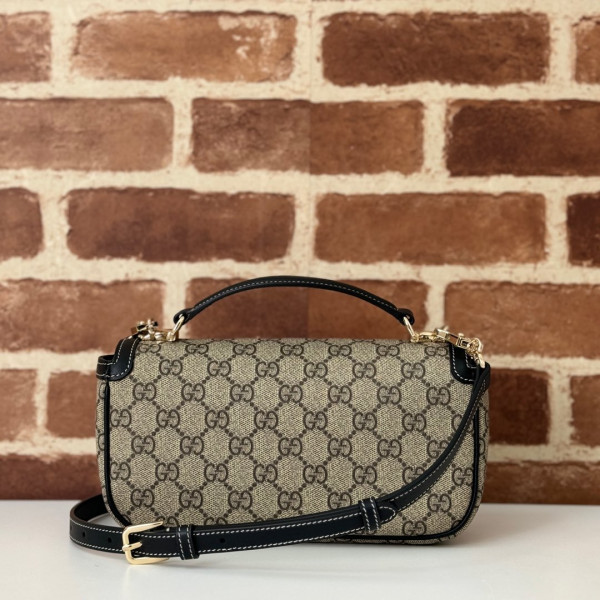 Gucci Horsebit 1955 Soft small top handle bag-22.6*12.7*5.6CM [815206啡pvc克皮] CELINE CHANEL ACCESSORIES LOEWE SHOES LOUIS VUITTON DIRO YSL OTHER BRAND HANDBAGS BALENCIAGA BOTTEGA VENETA GOYARD HERMES BURBERRY VALENTINO GUCCI FENDI MIUMIU CHLOE PRADA BVLGARI SUITCASE NEW ARRIVAL 