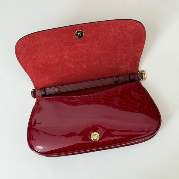 Gucci Blondie small shoulder bag [814952酒红漆皮] CELINE CHANEL ACCESSORIES LOEWE SHOES LOUIS VUITTON DIRO YSL OTHER BRAND HANDBAGS BALENCIAGA BOTTEGA VENETA GOYARD HERMES BURBERRY VALENTINO GUCCI FENDI MIUMIU CHLOE PRADA BVLGARI SUITCASE NEW ARRIVAL 