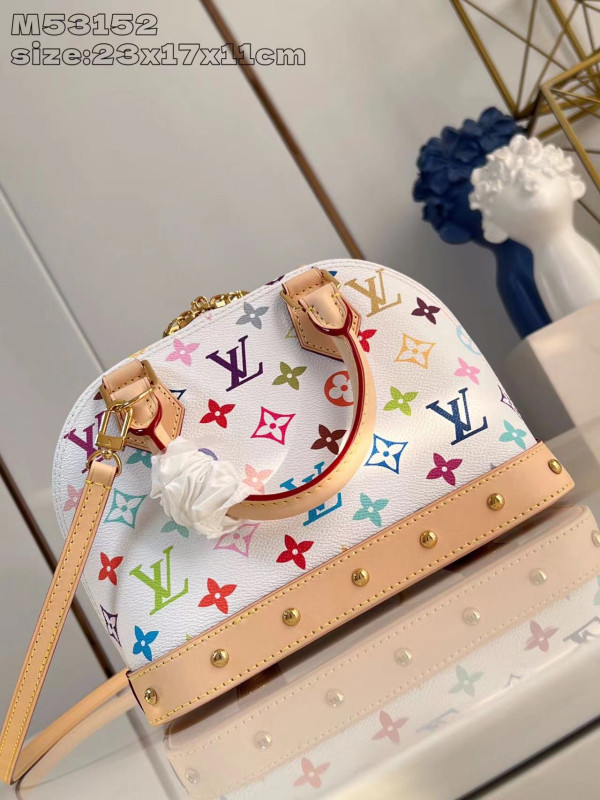 LOUIS VUITTON ALMA BB [M53152 三彩] CELINE CHANEL ACCESSORIES LOEWE SHOES LOUIS VUITTON DIRO YSL OTHER BRAND HANDBAGS BALENCIAGA BOTTEGA VENETA GOYARD HERMES BURBERRY VALENTINO GUCCI FENDI MIUMIU CHLOE PRADA BVLGARI SUITCASE NEW ARRIVAL 