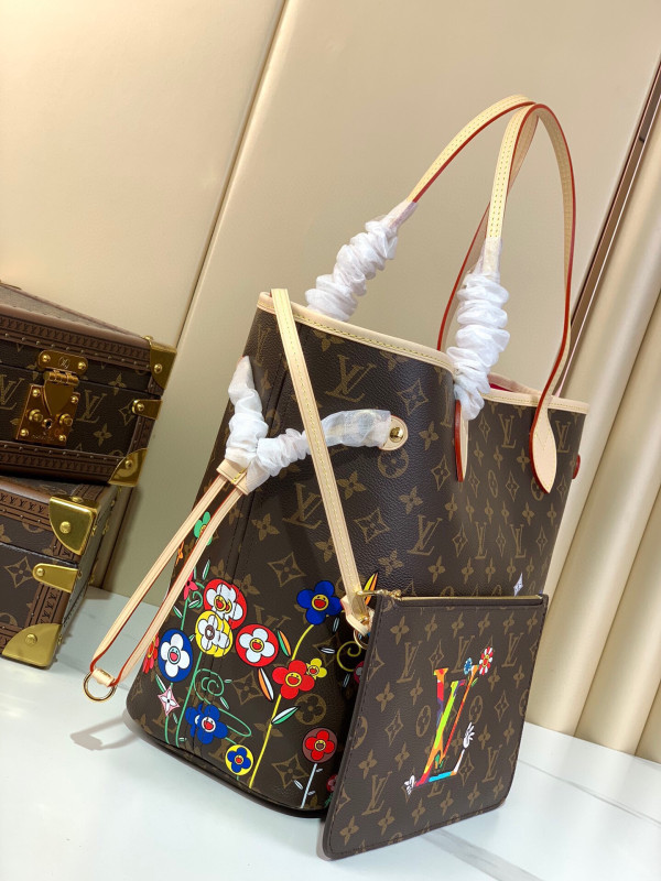 LOUIS VUITTON NEVERFULL MM-32*29*17cm [M13271] CELINE CHANEL ACCESSORIES LOEWE SHOES LOUIS VUITTON DIRO YSL OTHER BRAND HANDBAGS BALENCIAGA BOTTEGA VENETA GOYARD HERMES BURBERRY VALENTINO GUCCI FENDI MIUMIU CHLOE PRADA BVLGARI SUITCASE NEW ARRIVAL 