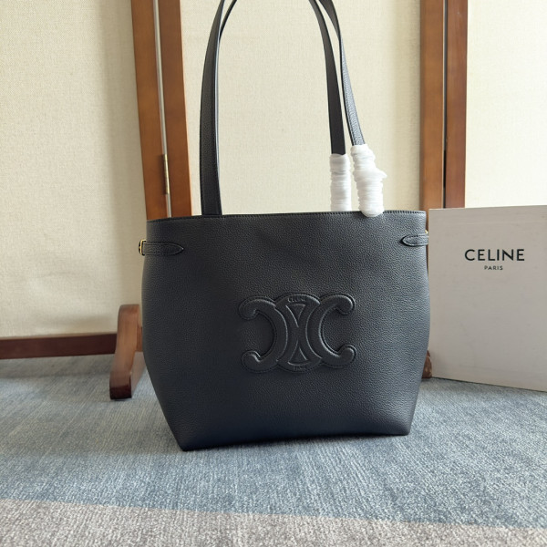 (image for) CELIN* SMALL CABAS ANA?S CUIR TRIOMPHE-28x24x12CM
