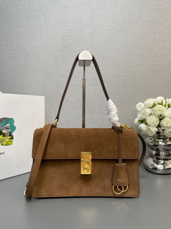 (image for) Prada Medium leather shoulder bag