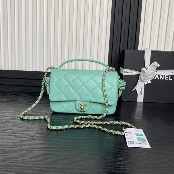 (image for) CL Flap Bag With Top Handle-22×23.5×6cm
