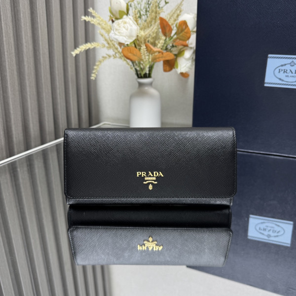 (image for) Prada Large Saffiano Leather Wallet