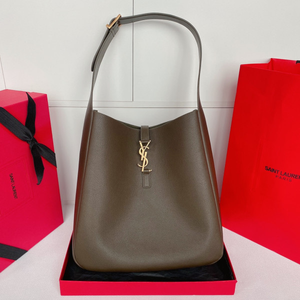 (image for) YSL LE 5 ? 7 LARGE SOFT HOBO BAG - 30x31x13cm