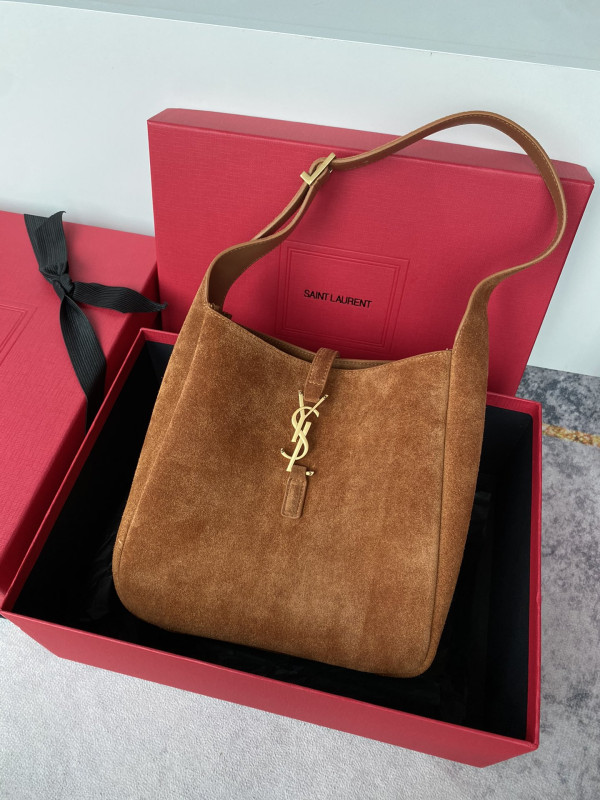 (image for) YSL LE 5 ? 7 SOFT SMALL HOBO BAG-23*22*8CM
