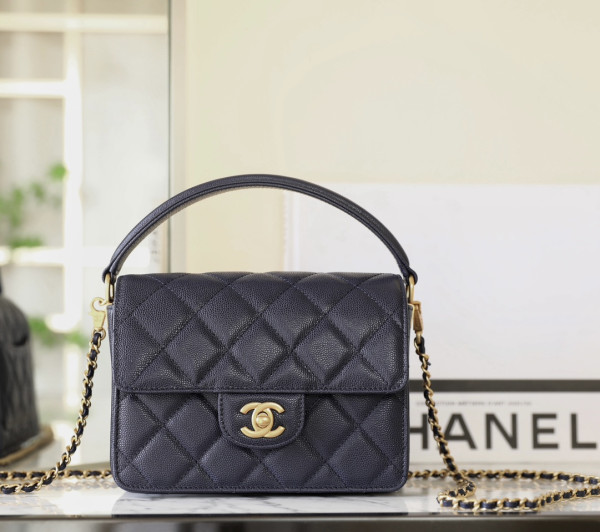 (image for) CL MEDIUM FLAP BAG WITH TOP HANDLE