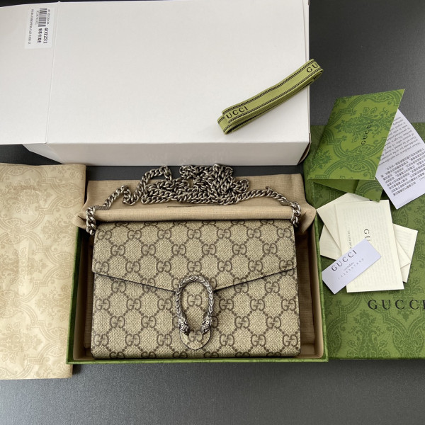 (image for) Gucci Dionysus mini leather chain bag
