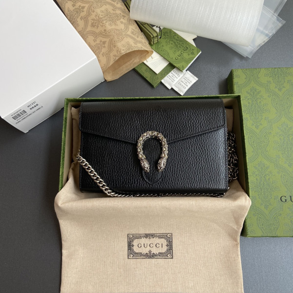 (image for) Gucci Dionysus mini leather chain bag