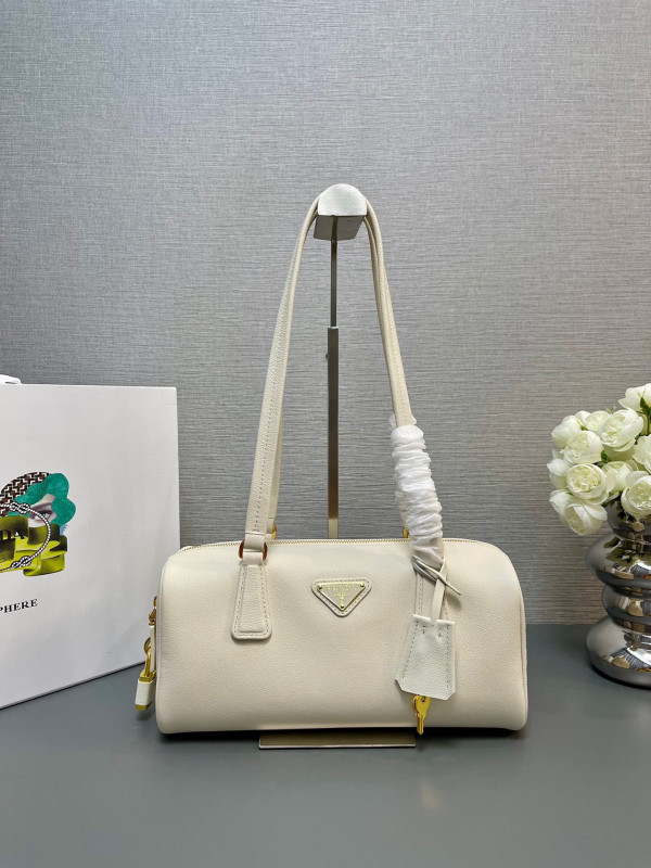 (image for) Prada Re-Nylon medium top-handle bag with padlock
