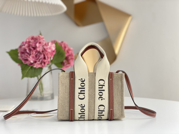(image for) Chloe Mini Woody tote bag-20*14*6cm