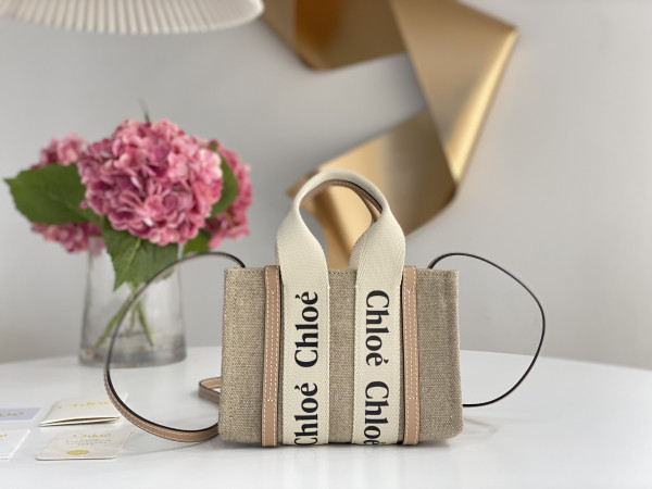(image for) Chloe Mini Woody tote bag-20*14*6cm