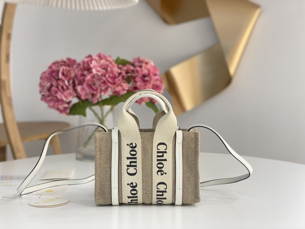 (image for) Chloe Mini Woody tote bag-20*14*6cm