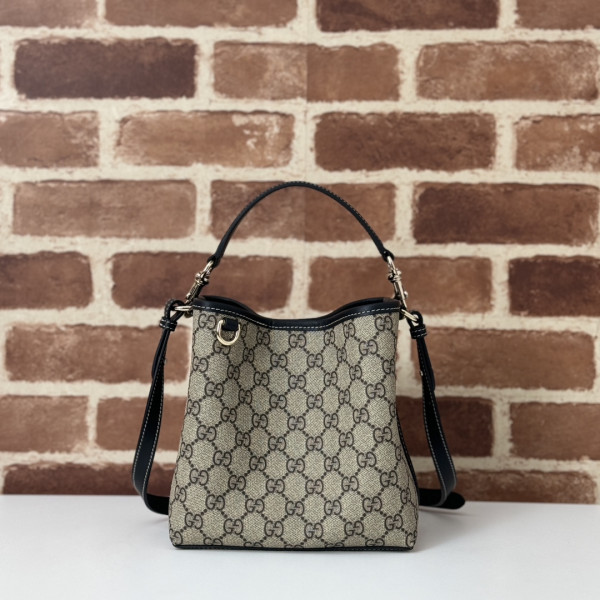 (image for) Gucci GG Emblem mini bucket bag
