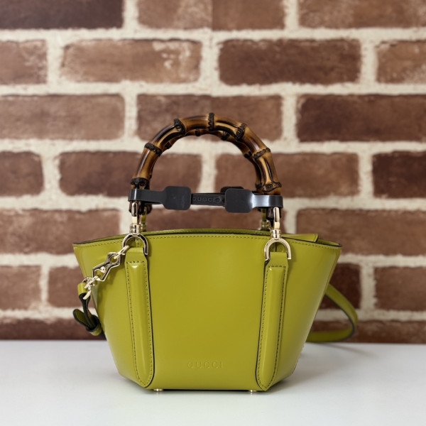 (image for) Gucci Mini bamboo top handle tote bag