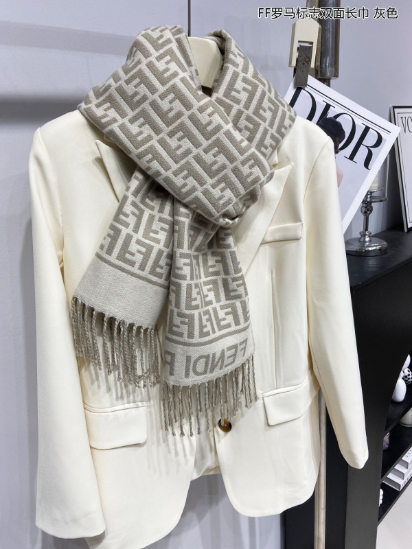 FENDI SCARF [C1U5D-084344] CELINE CHANEL ACCESSORIES LOEWE SHOES LOUIS VUITTON DIRO YSL OTHER BRAND HANDBAGS BALENCIAGA BOTTEGA VENETA GOYARD HERMES BURBERRY VALENTINO GUCCI FENDI MIUMIU CHLOE PRADA BVLGARI SUITCASE NEW ARRIVAL 